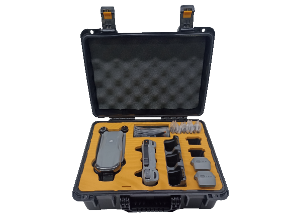 Clascase C021 Dji Air 3 / Air 3S RC 2 Hardcase Drone Taşıma Çantası - Görsel 2