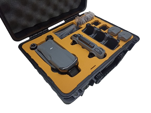 Clascase C021 Dji Air 3 / Air 3S RC 2 Hardcase Drone Taşıma Çantası - Görsel 3