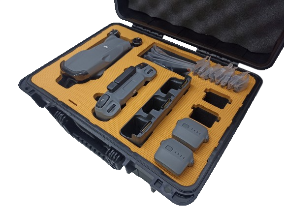 Clascase C021 Dji Air 3 / Air 3S RC 2 Hardcase Drone Taşıma Çantası - Görsel 4